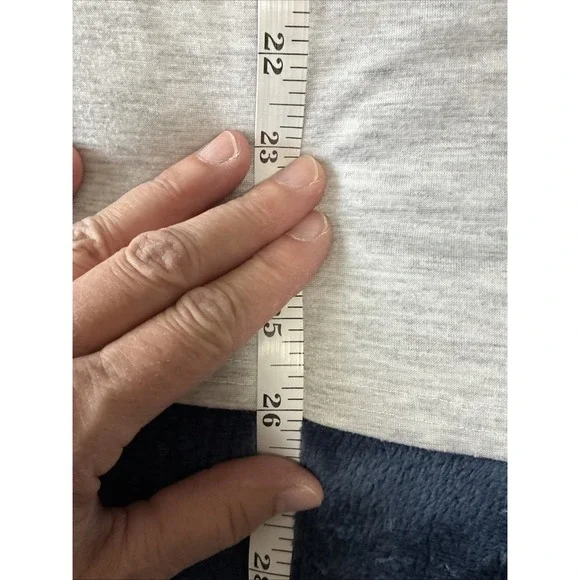 Just Breathe Front Lace Up Tee Shirt Women's Size Large - Picture 7 of 8